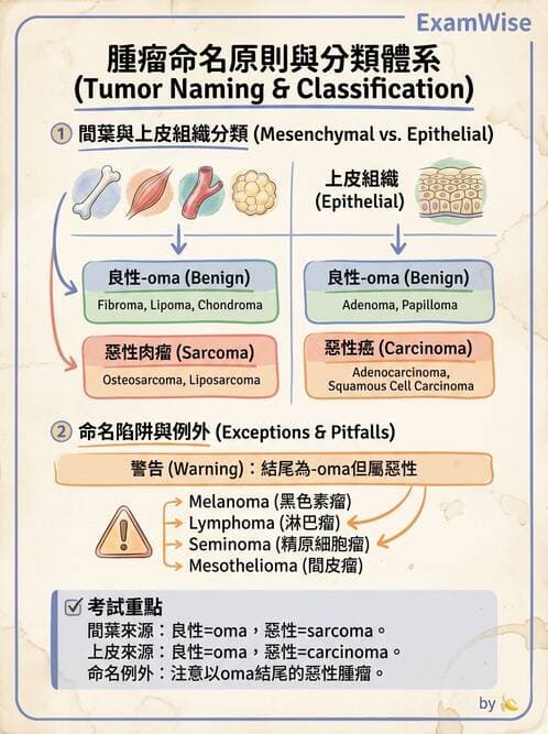 醫檢師 - 腫瘤概論 - AI 圖文解析預覽
