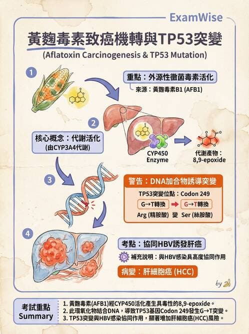 醫檢師 - 物理和化學傷害及營養疾病 - AI 圖文解析預覽