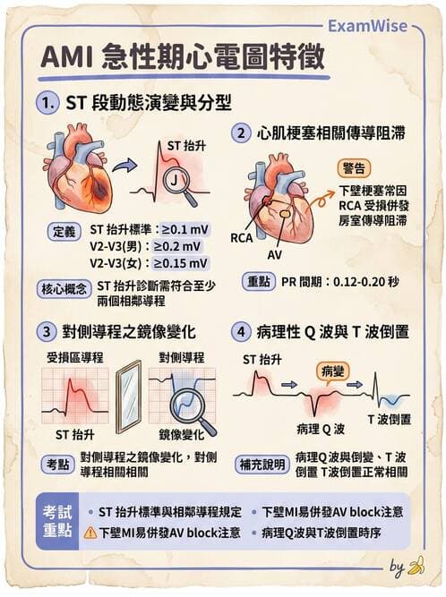 醫檢師 - 心肌病變與特殊心電圖 - AI 圖文解析預覽