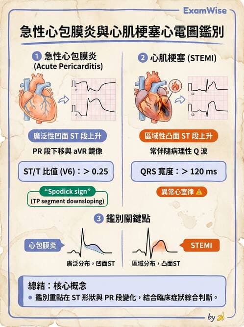 醫檢師 - 心肌病變與特殊心電圖 - AI 圖文解析預覽
