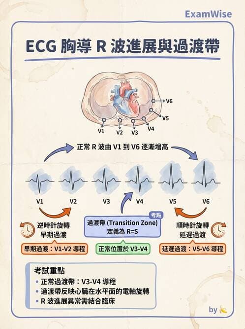 醫檢師 - 心電圖基礎與判讀 - AI 圖文解析預覽