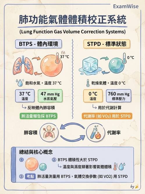 醫檢師 - 肺功能基礎與指標 - AI 圖文解析預覽
