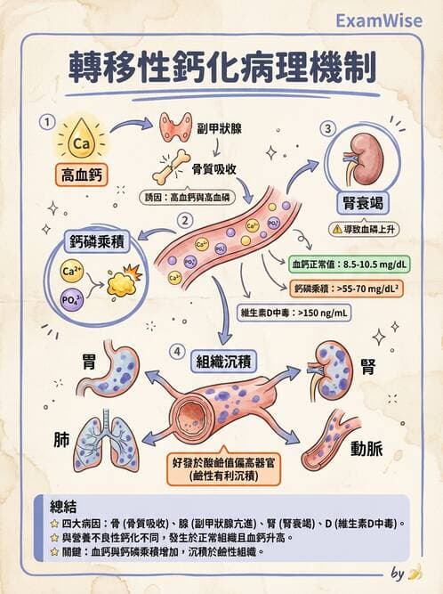 醫檢師 - 細胞傷害、發炎與修復 - AI 圖文解析預覽