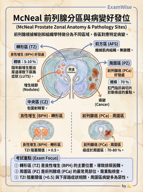 醫檢師 - 腎臟泌尿及男性生殖疾病 - AI 圖文解析預覽