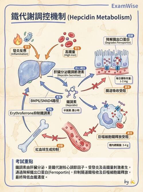醫檢師 - 貧血診斷與營養缺乏性貧血 - AI 圖文解析預覽
