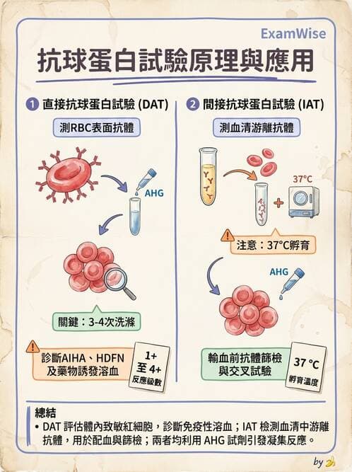 醫檢師 - 紅血球抗原與血型系統 - AI 圖文解析預覽