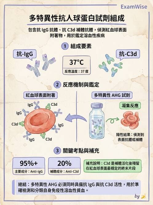 醫檢師 - 紅血球抗原與血型系統 - AI 圖文解析預覽