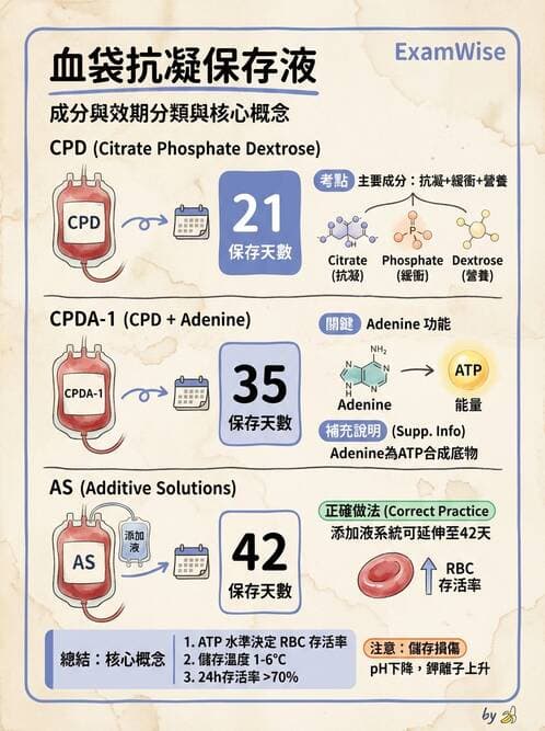 醫檢師 - 血液成分製備與輸血檢查 - AI 圖文解析預覽