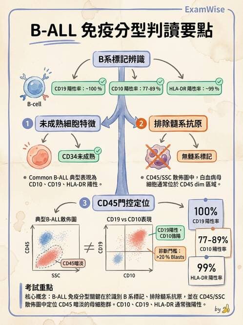 醫檢師 - 急性白血病 - AI 圖文解析預覽