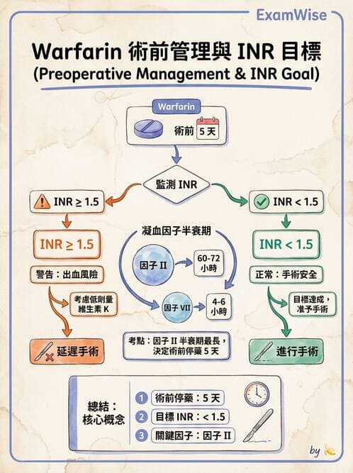 醫檢師 - 血栓性疾病與抗凝治療監測 - AI 圖文解析預覽