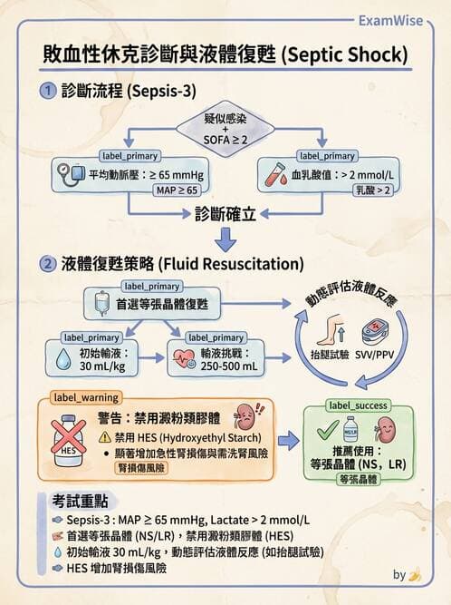 專師 - 敗血症與發燒通論 - AI 圖文解析預覽