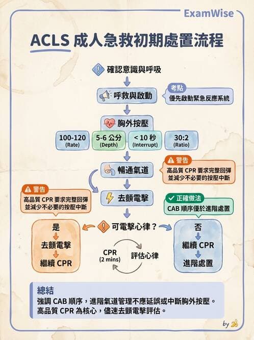 專師 - CPR與復甦後照護 - AI 圖文解析預覽
