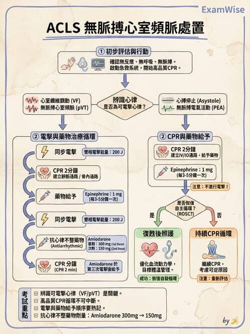 專師 - 心律不整與電擊治療 - AI 圖文解析預覽