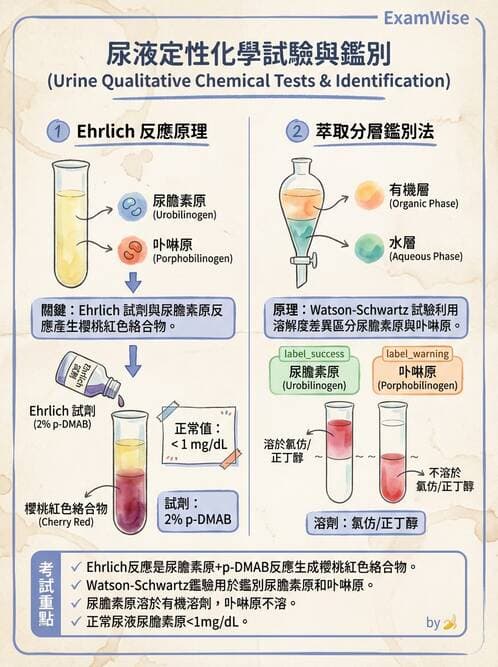 醫檢師 - 尿液化學檢驗 - AI 圖文解析預覽
