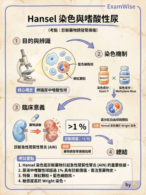 醫檢師 - 尿沉渣鏡檢與物理檢查 - AI 圖文解析預覽