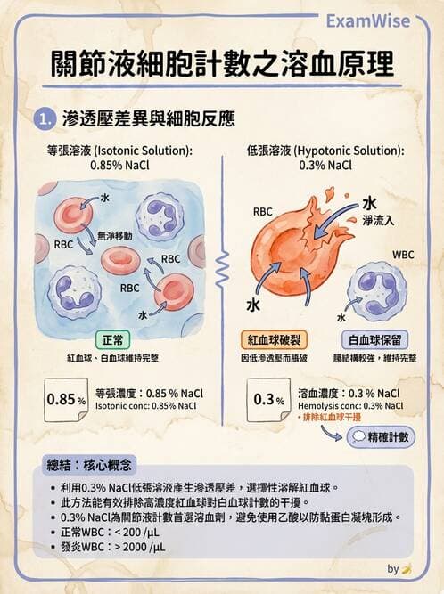 醫檢師 - 滑膜液檢查 - AI 圖文解析預覽