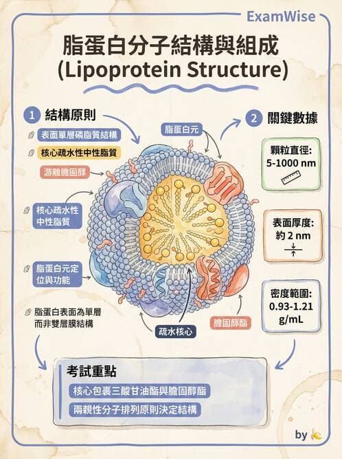 醫檢師 - 脂蛋白分類與臨床應用 - AI 圖文解析預覽