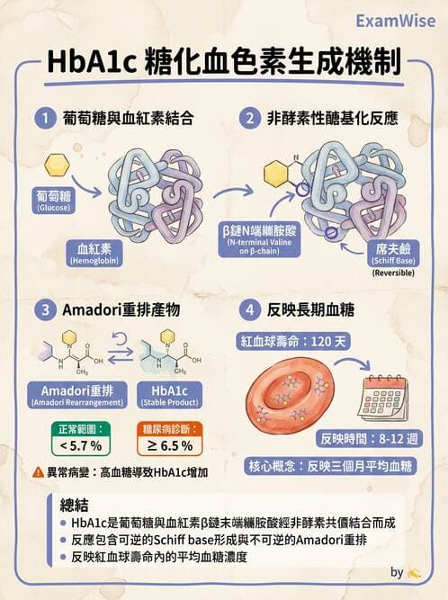 醫檢師 - 醣類代謝與糖尿病 - AI 圖文解析預覽