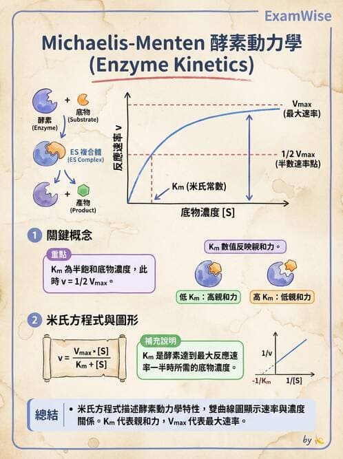 醫檢師 - 臨床酵素學基礎 - AI 圖文解析預覽