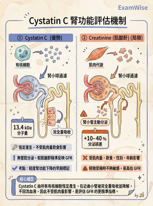 醫檢師 - 腎臟機能與代謝評估 - AI 圖文解析預覽