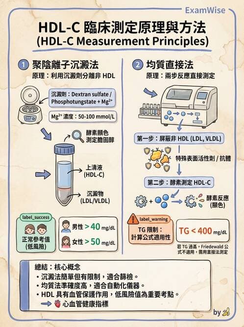 醫檢師 - 脂蛋白分類與臨床應用 - AI 圖文解析預覽