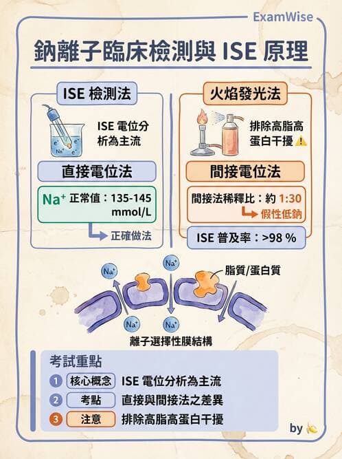 醫檢師 - 電解質與微量元素 - AI 圖文解析預覽