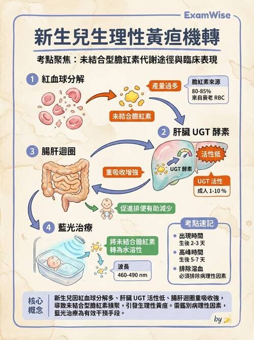 醫檢師 - 肝臟機能與胰臟酵素 - AI 圖文解析預覽