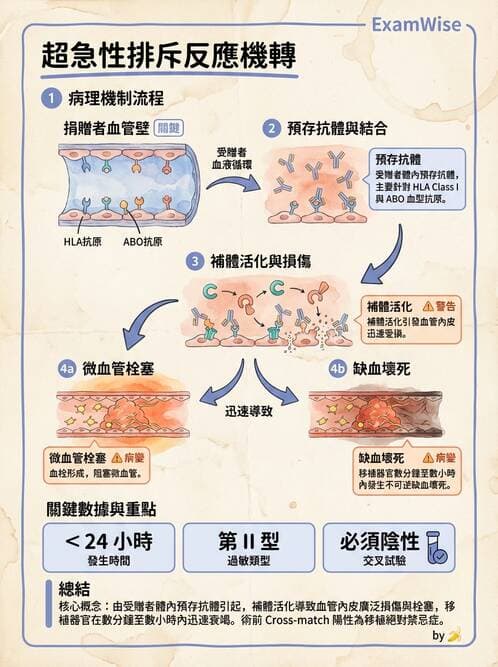 醫檢師 - 組織型與移植免疫學 - AI 圖文解析預覽