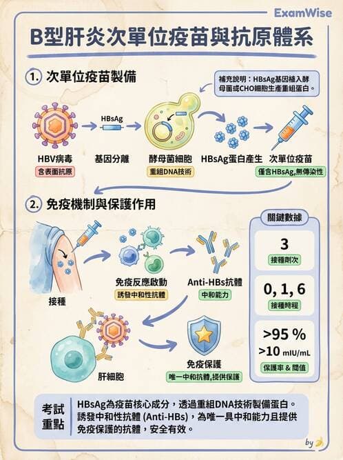醫檢師 - B型肝炎病毒 - AI 圖文解析預覽