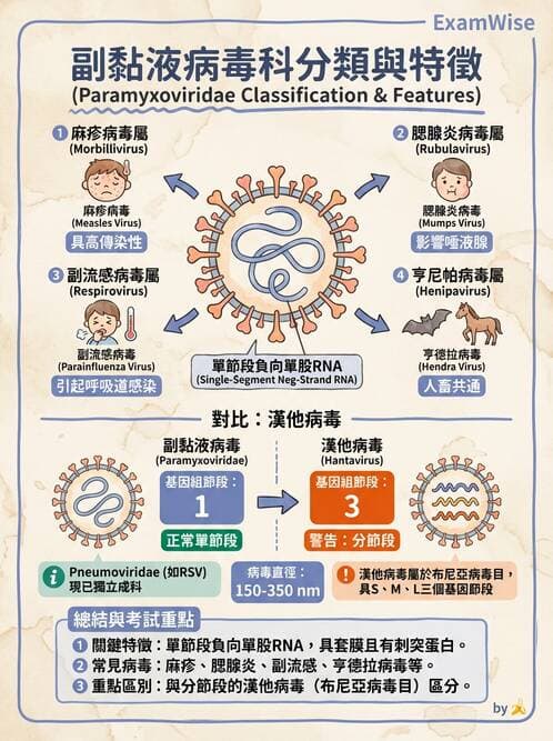 醫檢師 - 副黏液病毒科 - AI 圖文解析預覽