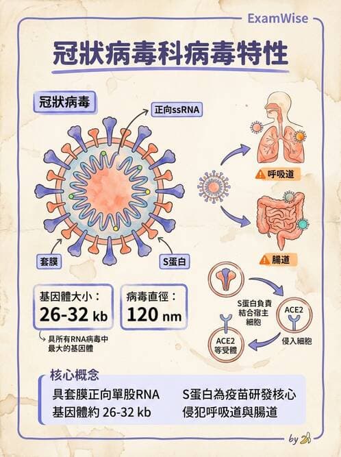 醫檢師 - 冠狀病毒科 - AI 圖文解析預覽