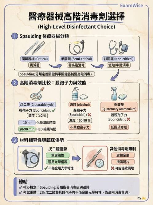 醫檢師 - 實驗室安全與微生物特性 - AI 圖文解析預覽
