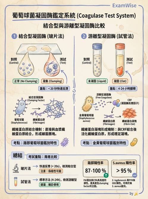 醫檢師 - 葡萄球菌與腸球菌 - AI 圖文解析預覽