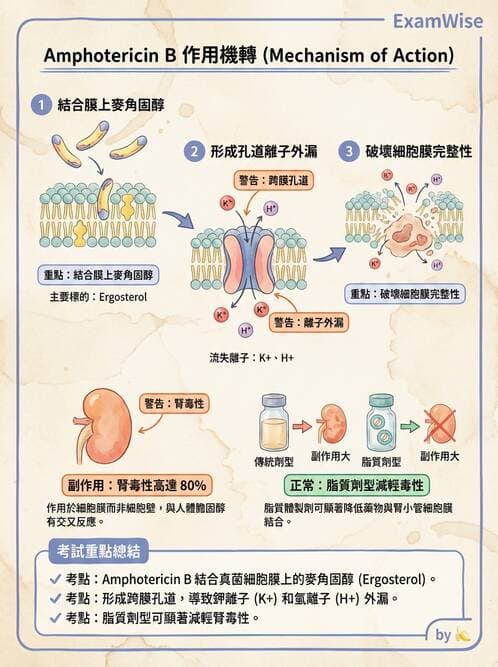 醫檢師 - 真菌診斷與治療 - AI 圖文解析預覽