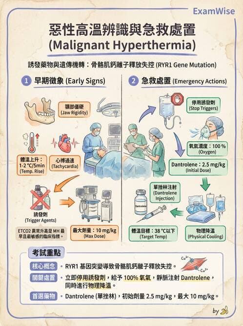 專師 - 麻醉與術後併發症 - AI 圖文解析預覽