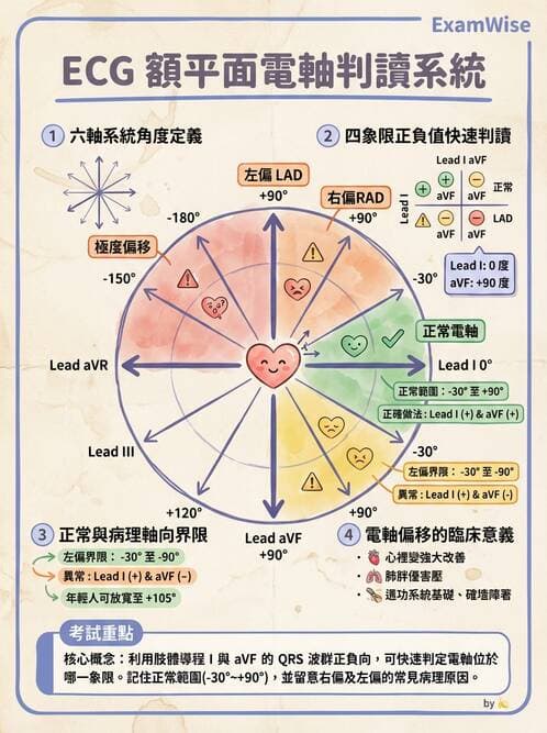 醫檢師 - 心電圖基礎與判讀 - AI 圖文解析預覽