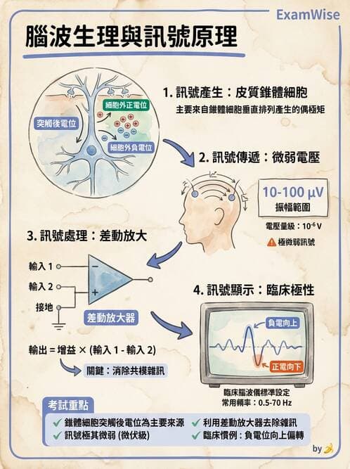 醫檢師 - 腦電圖檢查 - AI 圖文解析預覽