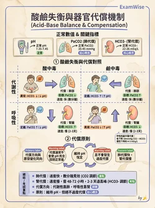 醫檢師 - 血液氣體分析 - AI 圖文解析預覽