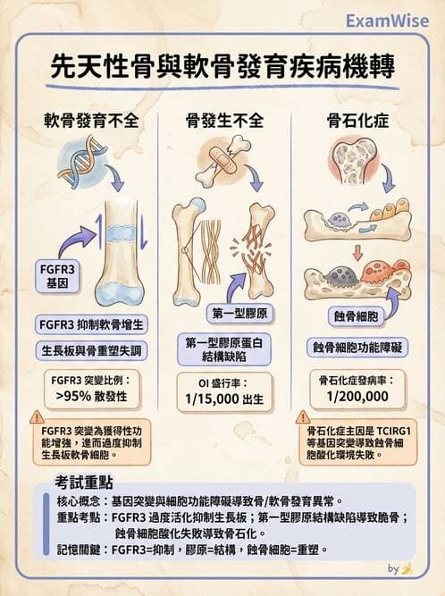 醫檢師 - 骨骼及軟組織疾病 - AI 圖文解析預覽