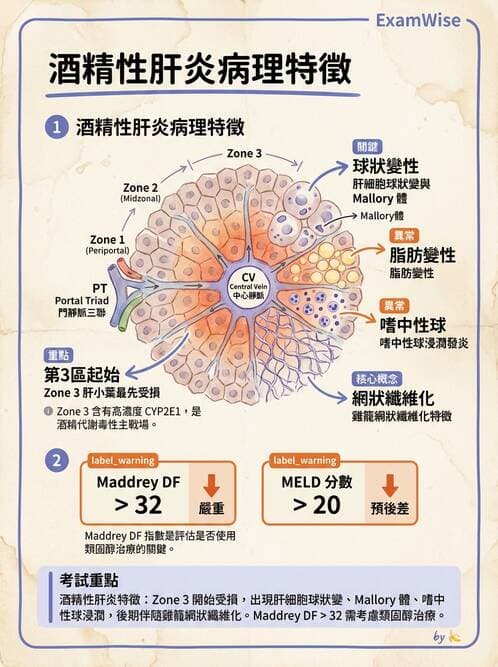 醫檢師 - 消化肝膽疾病 - AI 圖文解析預覽