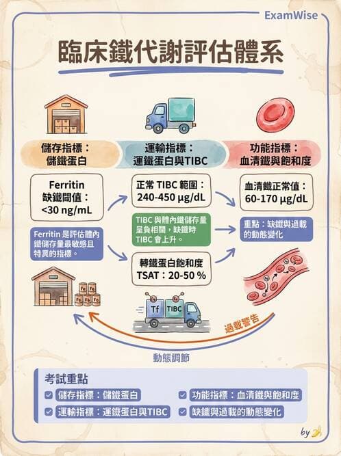 醫檢師 - 貧血診斷與營養缺乏性貧血 - AI 圖文解析預覽