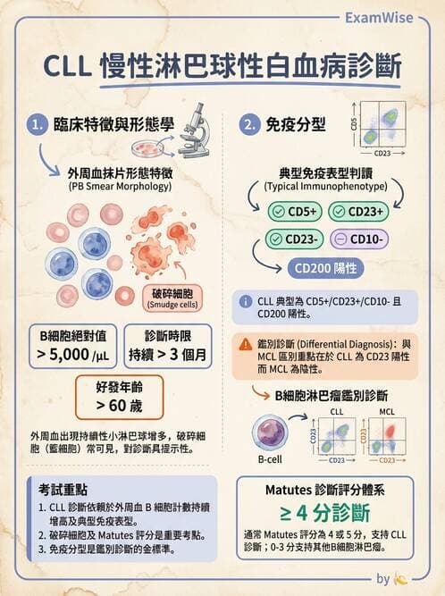 醫檢師 - 慢性血液腫瘤與骨髓增生疾患 - AI 圖文解析預覽