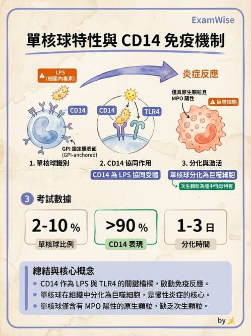 醫檢師 - 白血球生理與形態 - AI 圖文解析預覽