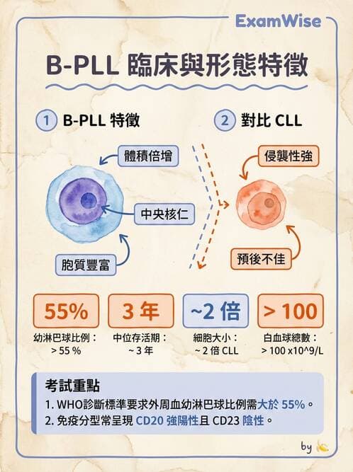 醫檢師 - 淋巴瘤、漿細胞疾病與白血球異常 - AI 圖文解析預覽