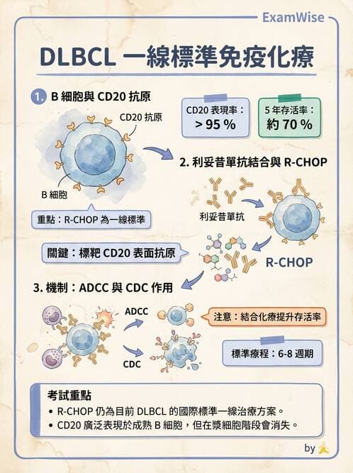醫檢師 - 淋巴瘤、漿細胞疾病與白血球異常 - AI 圖文解析預覽