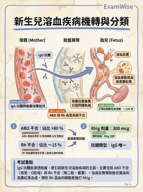 醫檢師 - 紅血球抗原與血型系統 - AI 圖文解析預覽