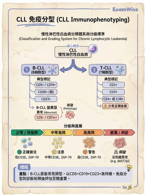 醫檢師 - 慢性血液腫瘤與骨髓增生疾患 - AI 圖文解析預覽