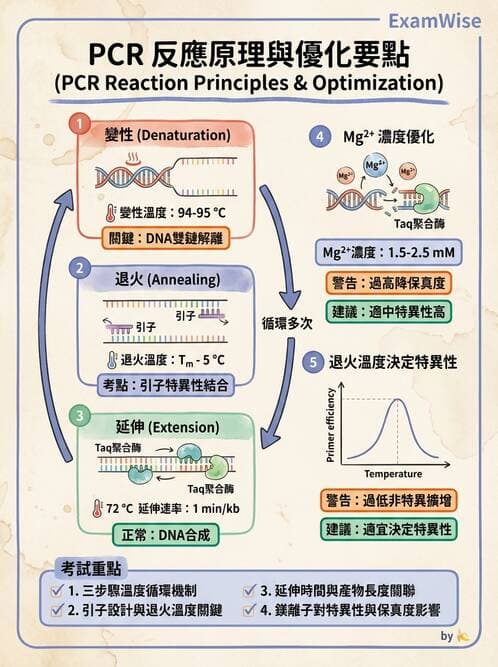醫檢師 - 核酸擴增與萃取技術 - AI 圖文解析預覽
