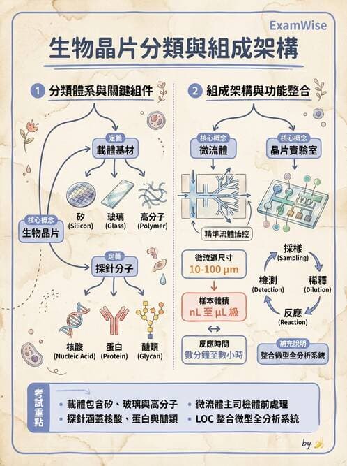 醫檢師 - 雜交探針與晶片技術 - AI 圖文解析預覽