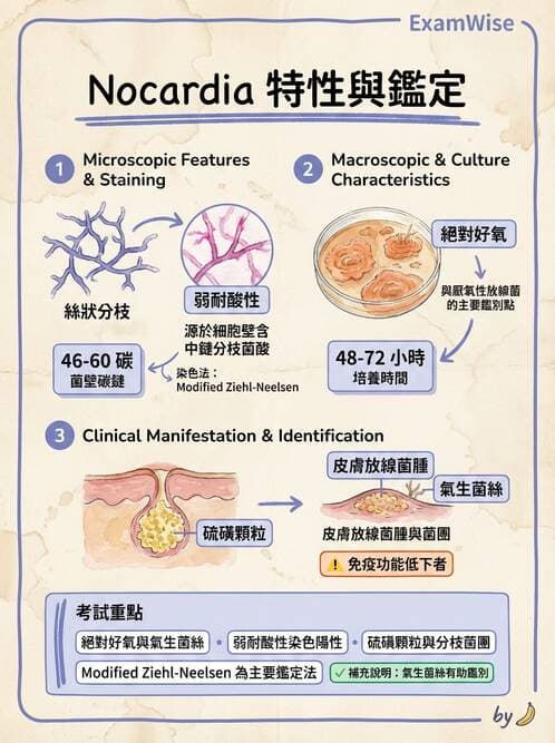 醫檢師 - 鏈球菌與其他革蘭氏陽性桿菌 - AI 圖文解析預覽
